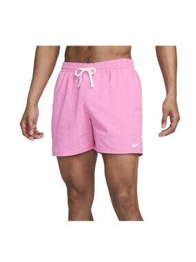 Nike Swim Logo‎ 5" Shorts Trunks Bathing Suit NESSE495-652 Mens XL NEW with Tags